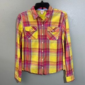 Plaid Button Up Shirt